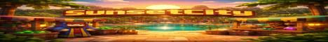 SunSetCity banner SunSetCity Minecraft server banner