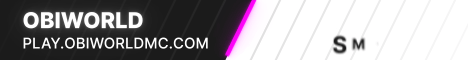 ObiWorld banner ObiWorld Minecraft server banner