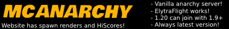 McAnarchy banner McAnarchy Minecraft server banner
