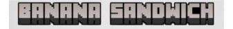 Banana Sandwich SMP banner Banana Sandwich SMP Minecraft server banner