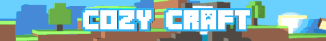 Cozy Craft banner Cozy Craft Minecraft server banner