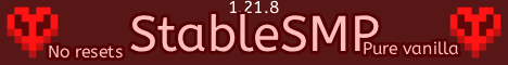 StableSMP banner StableSMP Minecraft server banner