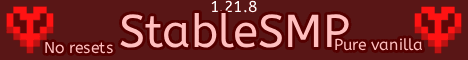 StableSMP banner StableSMP Minecraft server banner