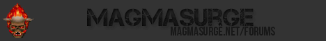 Magmasurge banner Magmasurge Minecraft server banner