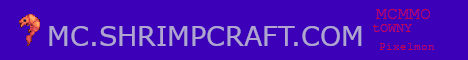 Shrimpcraft banner Shrimpcraft Minecraft server banner