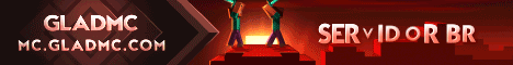GladMC banner GladMC Minecraft server banner
