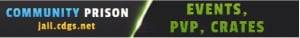 Minecraft Community Prison banner Minecraft Community Prison Minecraft server banner