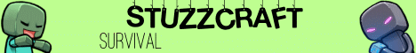 StuzzCraft banner StuzzCraft Minecraft server banner
