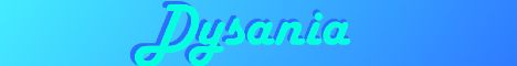 DysaniaMC banner DysaniaMC Minecraft server banner