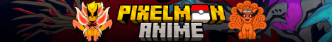 Pixelmon Anime banner Pixelmon Anime Minecraft server banner