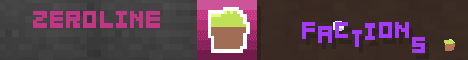 ZeroLine banner ZeroLine Minecraft server banner