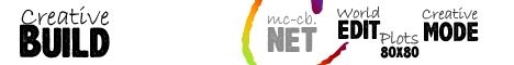 Creative Build Network banner Creative Build Network Minecraft server banner