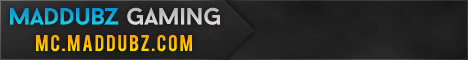 MadDubz.com Official Minecraft Server banner MadDubz.com Official Minecraft Server Minecraft server banner