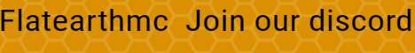Flatearthmc banner Flatearthmc Minecraft server banner
