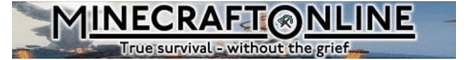 MinecraftOnline banner MinecraftOnline Minecraft server banner