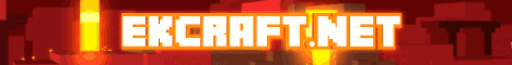 EKCRAFT banner EKCRAFT Minecraft server banner
