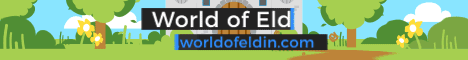 World of Eldin banner World of Eldin Minecraft server banner