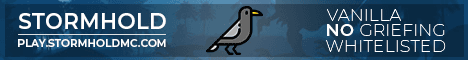 Stormhold banner Stormhold Minecraft server banner
