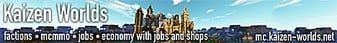 Kaizen Worlds banner Kaizen Worlds Minecraft server banner