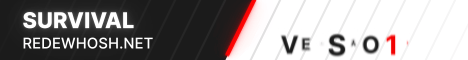 Rede Whosh banner Rede Whosh Minecraft server banner