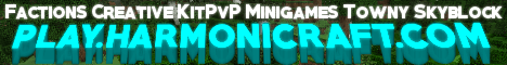 HarmoniCraft banner HarmoniCraft Minecraft server banner