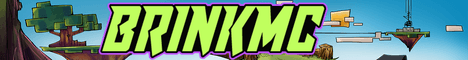 BrinkMC banner BrinkMC Minecraft server banner