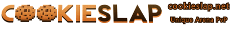 CookieSlap banner CookieSlap Minecraft server banner