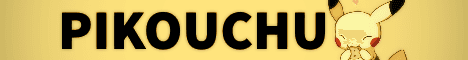 Pikouchu banner Pikouchu Minecraft server banner