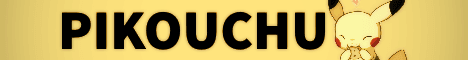 Pikouchu banner Pikouchu Minecraft server banner