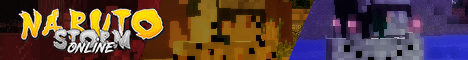 Naruto Storm Online banner Naruto Storm Online Minecraft server banner
