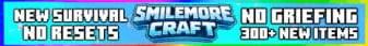 SmileMoreCraft banner SmileMoreCraft Minecraft server banner