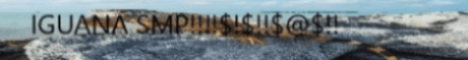 Iguana SMP banner Iguana SMP Minecraft server banner