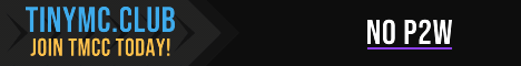 Tmcc TinyMC Club banner Tmcc TinyMC Club Minecraft server banner