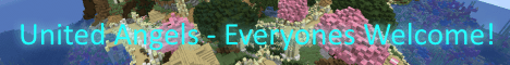 United Angels banner United Angels Minecraft server banner
