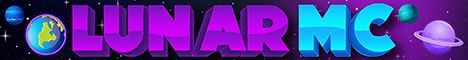 LunarMC banner LunarMC Minecraft server banner