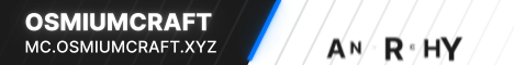 OsmiumCraft banner OsmiumCraft Minecraft server banner