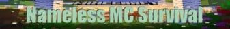 Nameless MC Survival Server banner Nameless MC Survival Server Minecraft server banner