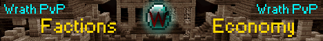 WrathPVP banner WrathPVP Minecraft server banner