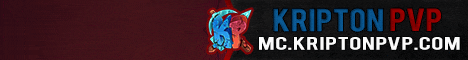 KriptonPVP banner KriptonPVP Minecraft server banner