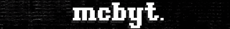 mcb.yt banner mcb.yt Minecraft server banner