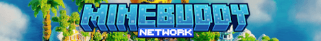 MineBuddy banner MineBuddy Minecraft server banner