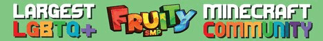 FruitySMP banner FruitySMP Minecraft server banner