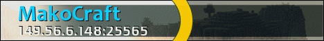 MakoCraft banner MakoCraft Minecraft server banner