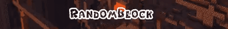 Randomblock banner Randomblock Minecraft server banner