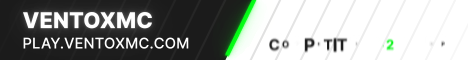 VentoxMC banner VentoxMC Minecraft server banner