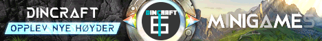 Dincraft banner Dincraft Minecraft server banner