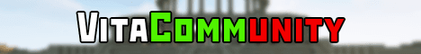 VitaCommunity banner VitaCommunity Minecraft server banner