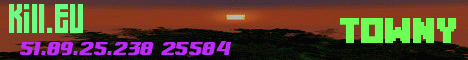 Kill.EU banner Kill.EU Minecraft server banner