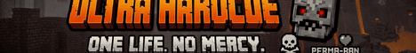 UltraHardcore banner UltraHardcore Minecraft server banner