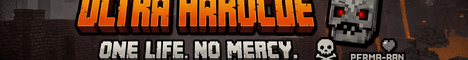 UltraHardcore banner UltraHardcore Minecraft server banner